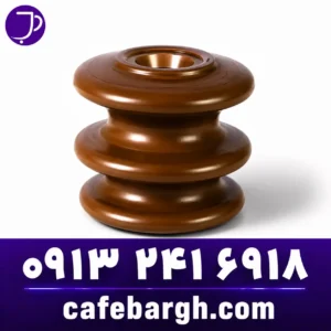 مقره چرخی دوشیارLV Double-Groove Spool Insulator